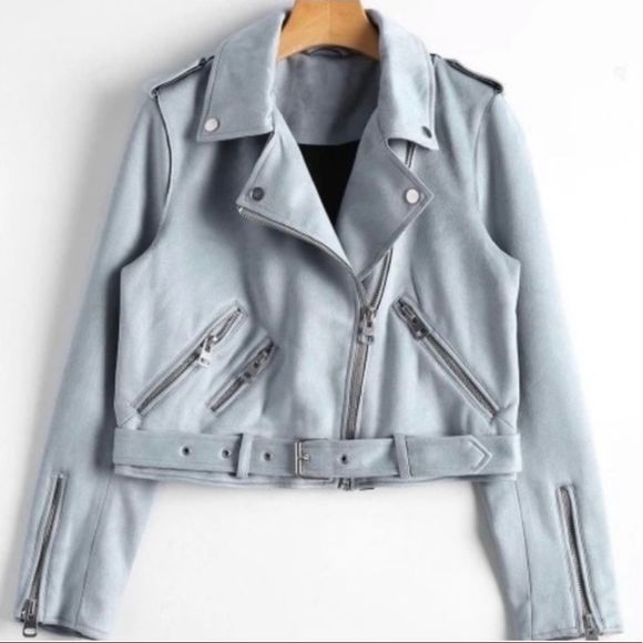 Zara suede moto jacket - Picture 7 of 7